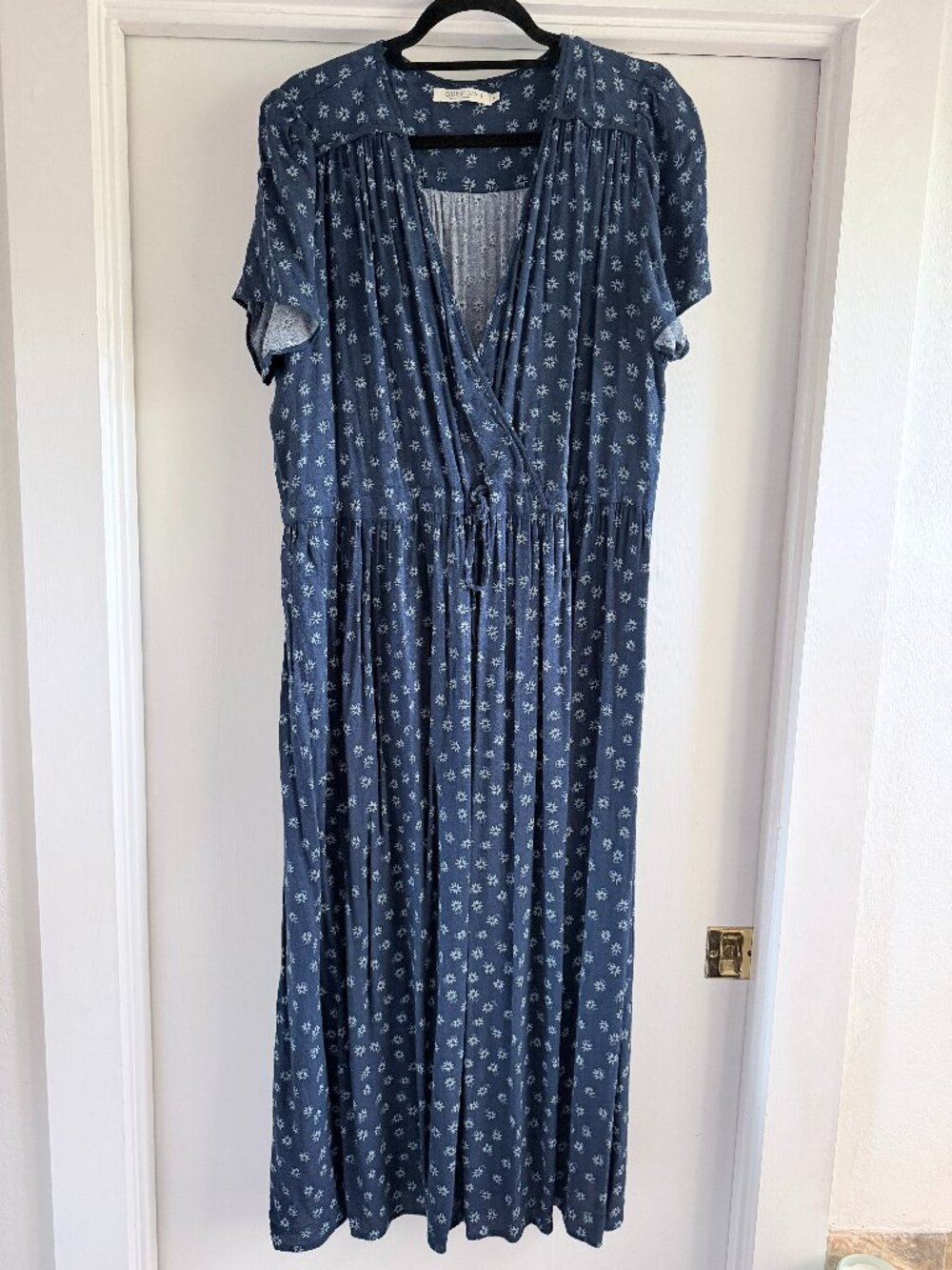 Christy Dawn Dawn Dress Navy Floral 2X